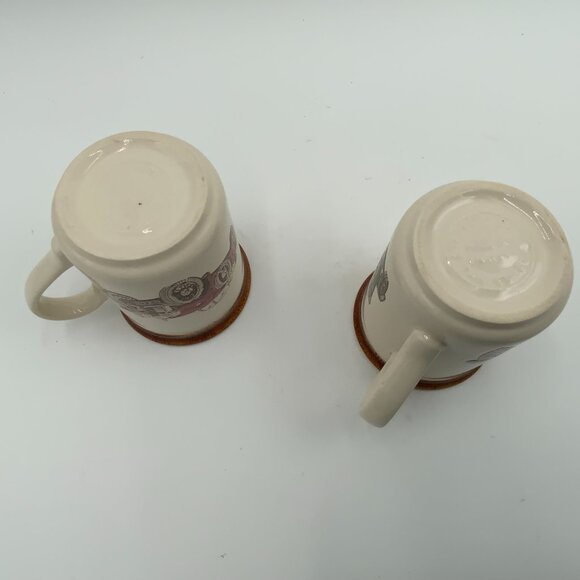 2 Vintage Biltons Staffordshire England Tableware Antique Car Coffee Mugs - Picture 2 of 7